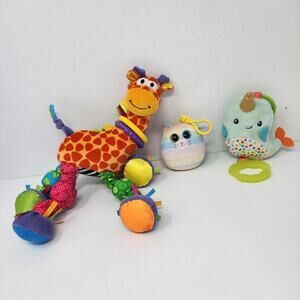 Kids Toy - Three Baby Chain Plush Animals